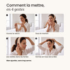 Comment mettre la bande en 4 gestes