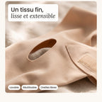 Tissu fin, lisse et extensible