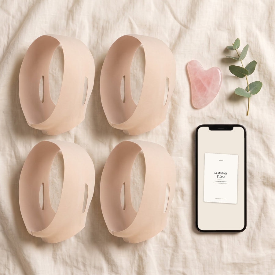 Pack Complet : 4 bandes + Gua Sha + guide numérique